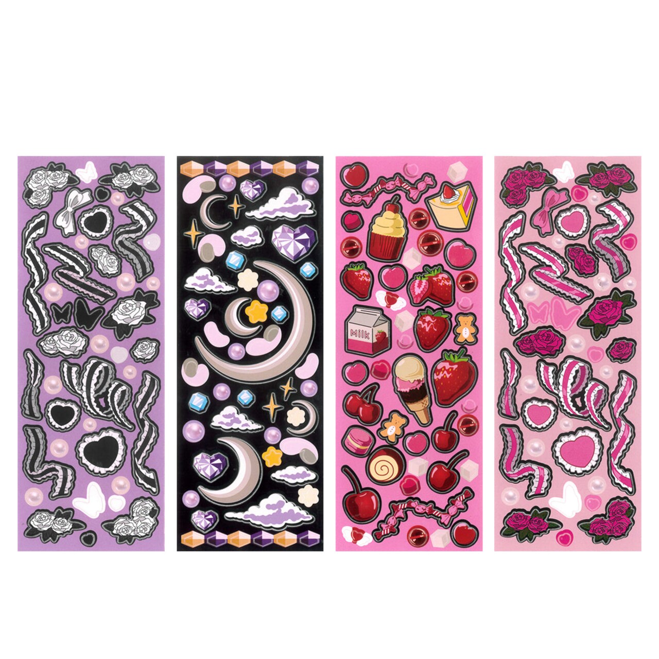 Wrapables Colorful Decorative Stickers for Scrapbooking, DIY Crafts, Stationery, Diary, Card Making